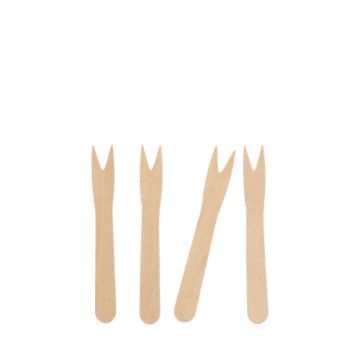 Vilice za pomfrit, les "pure" 8,5 cm
