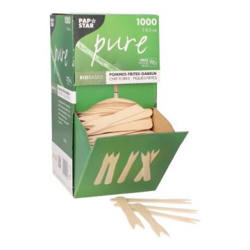Vilice za pomfrit, les "pure" 8,5 cm
