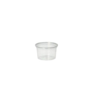 Servirne posodice, PP okroglo 30 ml Ø 4,6 cm · 2,8 cm prozorna