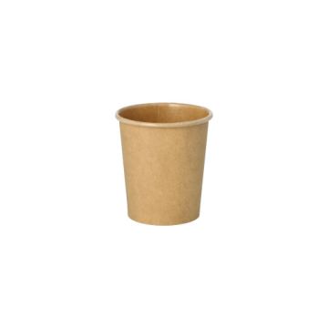 Servirne posodice, karton 120 ml Ø 6 cm · 6,6 cm rjava