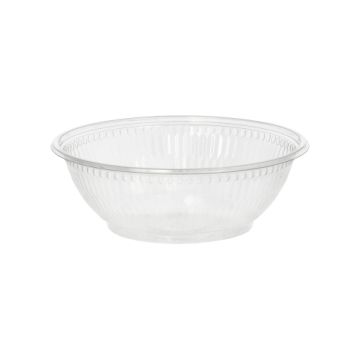 Sklede za solato, R-PET okroglo 500 ml Ø 15,5 cm · 5,5 cm kristalno jasno