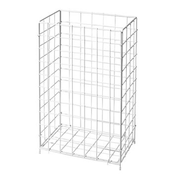 Zbiralna košara 63 cm x 41 cm x 25,5 cm bela