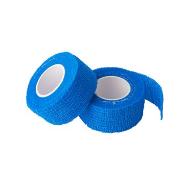 Pflaster / Bandagen selbsthaftend 5 m x 2,5 cm modra