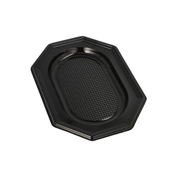 Servirni pladnji, PET 21 cm x 29 cm črna