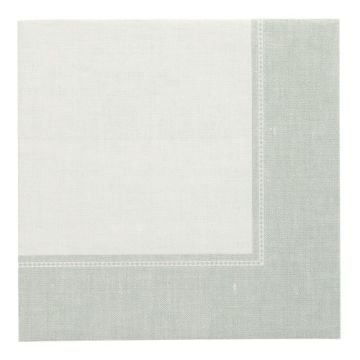 Serviete "ROYAL Collection" zložene 1/4 40 cm x 40 cm žad zelena "Linum"