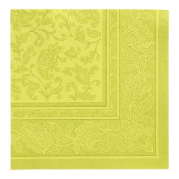 Serviete "ROYAL Collection" zložene 1/4 40 cm x 40 cm limeta "Ornaments"