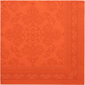 Serviete "ROYAL Collection" zložene 1/4 40 cm x 40 cm nektarine "New Elegance"