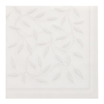 Serviete "ROYAL Collection" zložene 1/4 40 cm x 40 cm bela "New Mediterran"