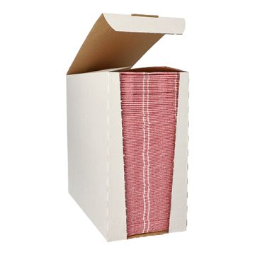 Serviete "ROYAL Collection" zložene 1/6 48 cm x 33 cm bordeaux "Kitchen Craft"