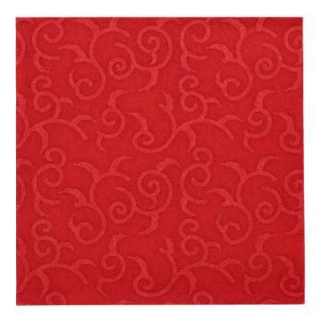 Serviete "ROYAL Collection" zložene 1/4 40 cm x 40 cm bordeaux "Casali"
