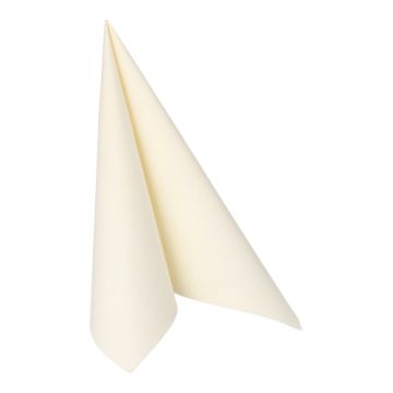 Serviete "ROYAL Collection" zložene 1/4 40 cm x 40 cm šampanjec