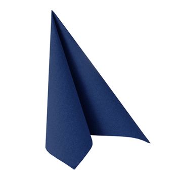 Serviete "ROYAL Collection" zložene 1/4 33 cm x 33 cm temno modra