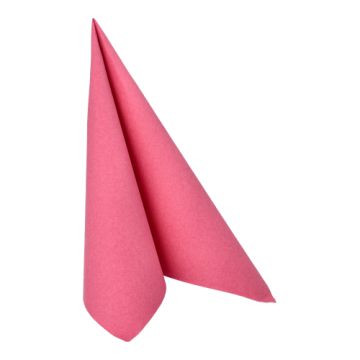 Serviete "ROYAL Collection" zložene 1/4 40 cm x 40 cm fuchsia