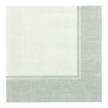 Serviete "ROYAL Collection" zložene 1/4 40 cm x 40 cm žad zelena "Linum"