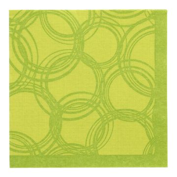 Serviete "ROYAL Collection" zložene 1/4 40 cm x 40 cm limeta "Bubbles"