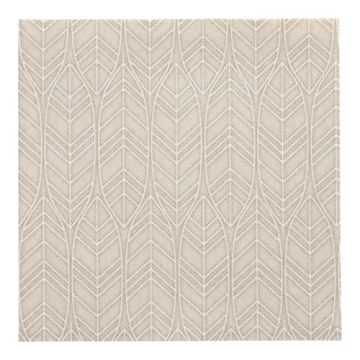 Serviete "ROYAL Collection" zložene 1/4 40 cm x 40 cm pesek "Leaves"