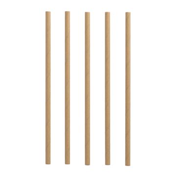Shake slamice, papir Ø 8 mm · 25 cm rjava