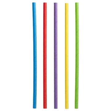 Shake slamice Papir Ø 8 mm · 25 cm sortirane barve