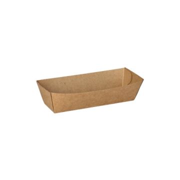 Podstavki za prigrizke, karton "pure" 3 cm x 3,3 cm x 10,5 cm rjava