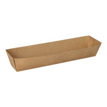 Podstavki za prigrizke, karton "pure" 3,5 cm x 3,3 cm x 18,5 cm rjava