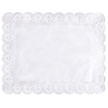 Podstavki za pecivo kvadratna 46 cm x 36 cm bela