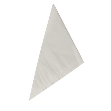 Kornet vreče, celuloza, vezane 23 cm x 23 cm x 32,5 cm bela vsebina 250g