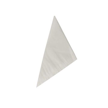 Kornet vreče, celuloza 15 cm x 15 cm x 21 cm bela vsebina 50 g