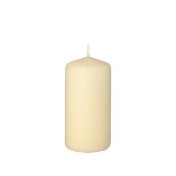 Sveča steber Ø 50 mm · 100 mm krem