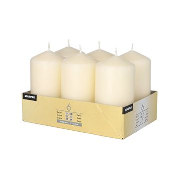 Sveče steber Ø 60 mm · 115 mm krem