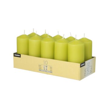 Sveče steber Ø 40 mm · 90 mm kiwi