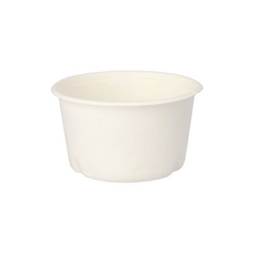Lončki za juho, sladkorni trs "pure" 350 ml Ø 10 cm · 6,4 cm bela