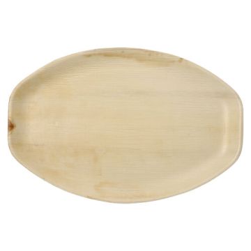 Pladnji, palmov list "pure" ovalne 3 cm x 43 cm x 29 cm natur