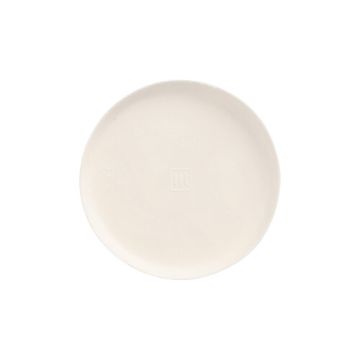 Krožniki sladkorni trs "pure" okroglo Ø 9 cm · 1 cm bela "Cella"