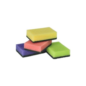 Čistilna goba, abraziv 2 cm x 7,5 cm x 5 cm sortirane barve