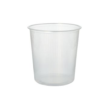 Pakirni lončki, PP okroglo 500 ml Ø 10,1 cm · 10,3 cm prozorna