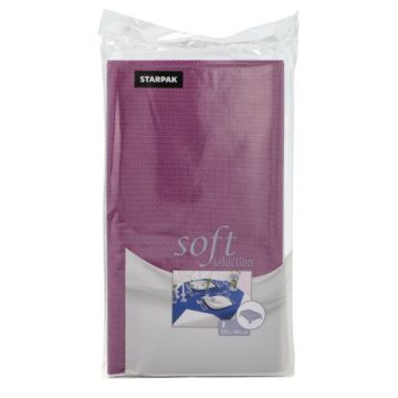Namizni prt, kot blago, netkan "soft selection" 120 cm x 180 cm vijolična