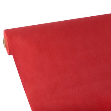 Namizni prt, kot blago, netkan "soft selection" 25 m x 1,18 m rdeča