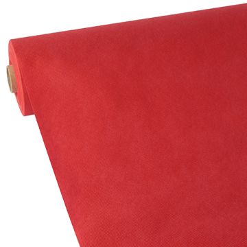 Namizni prt, kot blago, netkan "soft selection" 40 m x 1,18 m rdeča