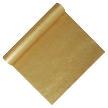 Tekač, kot blago, netkan "soft selection" 4,8 m x 40 cm zlata