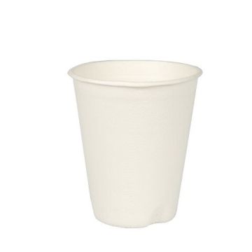 Lončki, sladkorni trs "pure" 0,2 l Ø 8 cm · 9,1 cm bela za vroče napitke