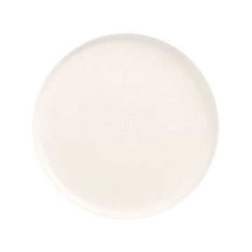 Krožniki sladkorni trs "pure" Ø 16 cm · 1 cm bela "Cella"