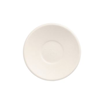 Krožniki sladkorni trs "pure" okroglo Ø 9 cm · 1,3 cm bela "Cella"