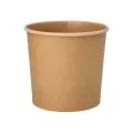 Bio-Suppenbecher To Go, Pappe "pure" rund 760 ml braun - Bild 1 thumbnail