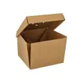 Burgerboxen, Pappe "pure" 10 x 13 x 13 cm faltbar, klein - Bild 1 thumbnail