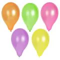 Luftballons Ø 25 cm farbig sortiert "Neon" - Bild 1 thumbnail