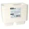 Mikrowellenschalen, PP 3-geteilt 1095 ml weiss - Bild 2 thumbnail