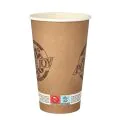 Pappbecher "pure" 0,4 l braun "Pure Joy" - Bild 3 thumbnail