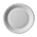 Pappteller rund "pure" Ø 23 cm weiss - Bild 1 thumbnail
