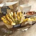 Pommes-Frites-Trays "pure" 8,5 x 16,5 cm "Good Food" groß - Bild 2 thumbnail