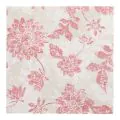 Servietten "ROYAL Collection" 1/4-Falz 40 x 40 cm bordeaux "Flowers" - Bild 1 thumbnail